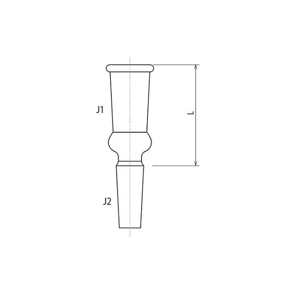 旭製作所 拡大アダプター 2300ー6L4L 2300-6L4L 1個 61-4702-81（直送品）