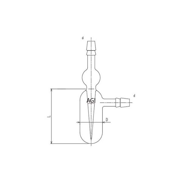 旭製作所 バブラー(II) 4182ー36/60 1個 61-4706-72（直送品）