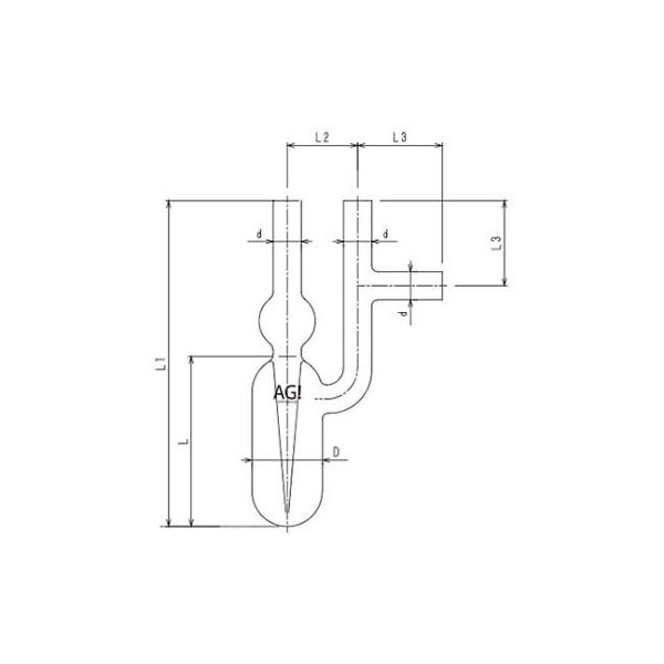 旭製作所 バブラー(IV) 4186ー25/60 1個 61-4706-78（直送品）