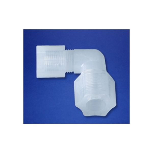 サビレックス エルボー継手 接続口3/8”チューブ ・ 1/4”チューブグリッパータイプ 751-UE6-4GN-1 1個（直送品）