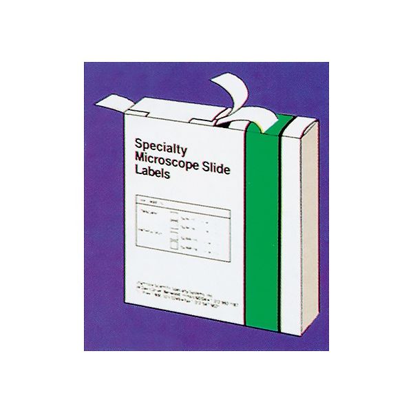 Shamrock Scientific Specialty Systems マイクロスコープ スライドラベル SLRー15 1個（直送品）