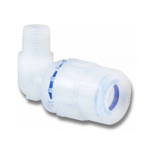 BUENO TECHNOLOGY フッ素樹脂 PFA 継手 メイルエルボ MEーH4ーN2 ME-H4-N2 1個 62-1058-27（直送品）
