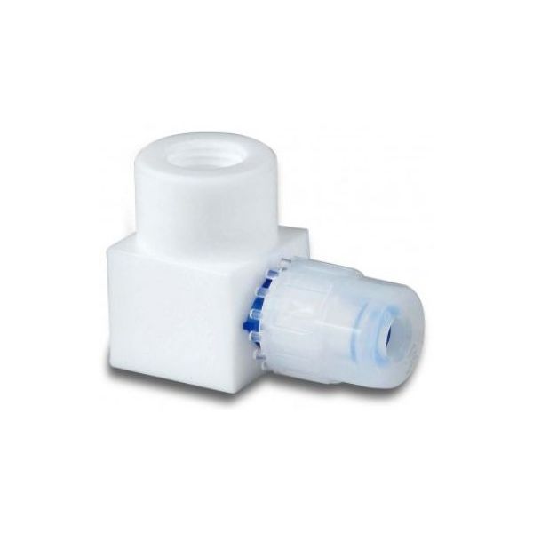 BUENO TECHNOLOGY フッ素樹脂 PFA 継手 フィメイルエルボ FEーM8ーR1 1個 62-1058-89（直送品）