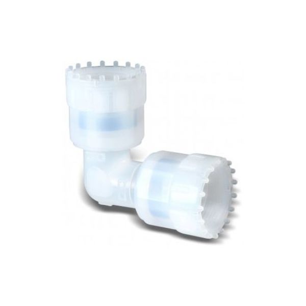 BUENO TECHNOLOGY フッ素樹脂 PFA 継手 エルボアダプタ EAーTH8S EA-TH8S 1個 62-1059-04（直送品）