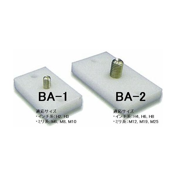 BUENO TECHNOLOGY フッ素樹脂 PFA 継手 FITーONE用 ホットフレア治具台座 BAー1 1個 62-1061-15（直送品）