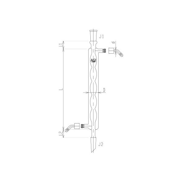 旭製作所 球入 冷却器（アーリン氏） ウォーターコネクター仕様 3414-200W-1L 62-2106-09（直送品）