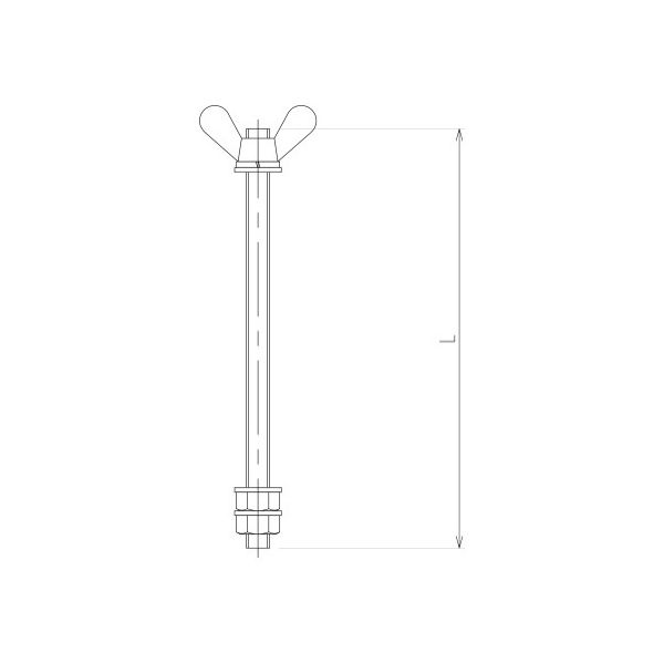 旭製作所 固定ボルト 3494ー110 1式 62-2107-26（直送品）