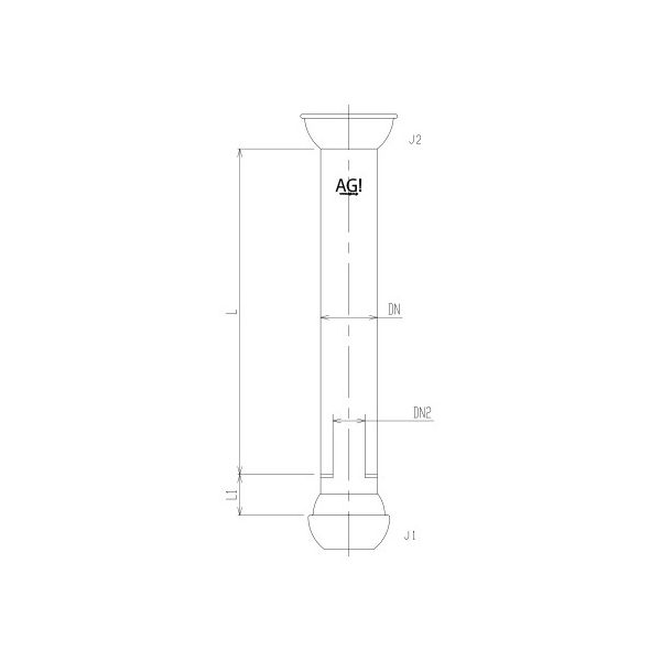 旭製作所 充填塔(目皿受付) 3514ー30ー500ーJ 1個 62-2108-71（直送品）