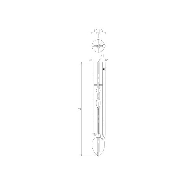 旭製作所 希釈型ウベローデ粘度計 I型 4806-08 1個 62-2119-16（直送品）