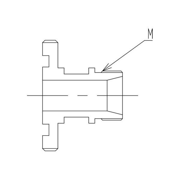 旭製作所 金属製媒体アダプター 9199ー15P 1個 62-2119-51（直送品）