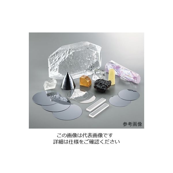 クリスタルベース TiO2基板 片面鏡面 方位(001) 1箱(10枚入) TiO2-001-S-10-10 1箱(10枚)（直送品）