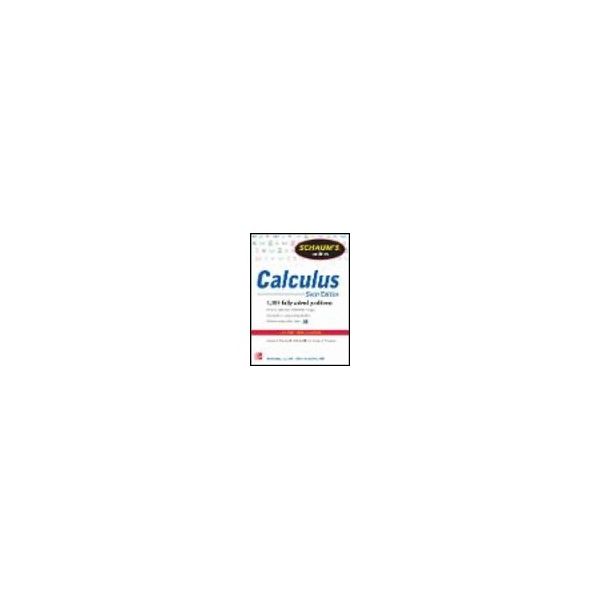 McGraw-Hill Schaum's Outline of Calculus 978ー 978-0-07-179553-1 1冊（直送品）