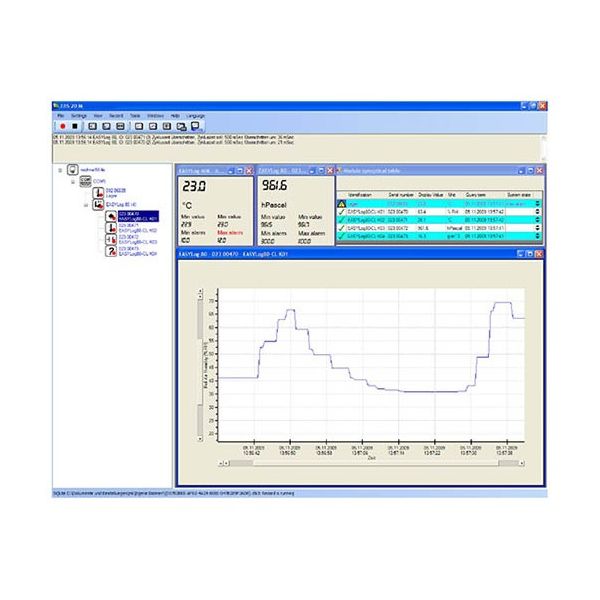 GHM Messtechnik ポケット温湿度・大気圧計ソフトセット GFTB200-KIT 1式 62-4131-16（直送品）