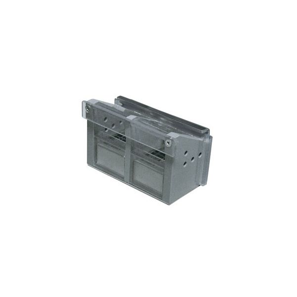 シンファクトリー マルチフィーダー(マウス用)2口タイプ 側面穴あき MF-2M 1個 3-7485-04（直送品）