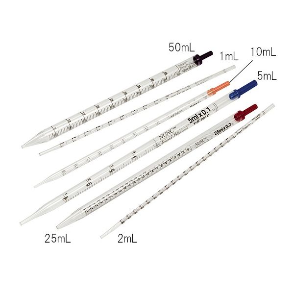 サーモフィッシャーサイエンティフィック NNディスポピペット I 25mL バルク(200) 170375N 1パック(200個)（直送品）