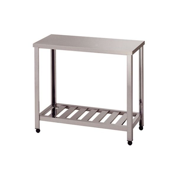 東製作所 ガス台 スノコ板付 1800×450×650 KG-1800 1個 61-4438-29（直送品）