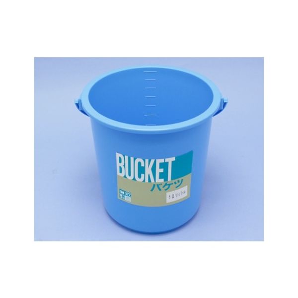 蝶プラ工業 ベル バケツ 10L 520144 1個 61-8561-08（直送品）