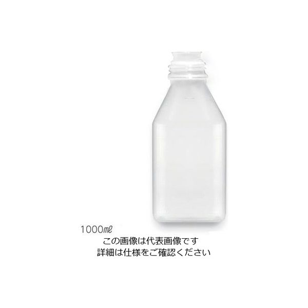 アズワン 細口角瓶1000ml 3-6981-14 1個（直送品）