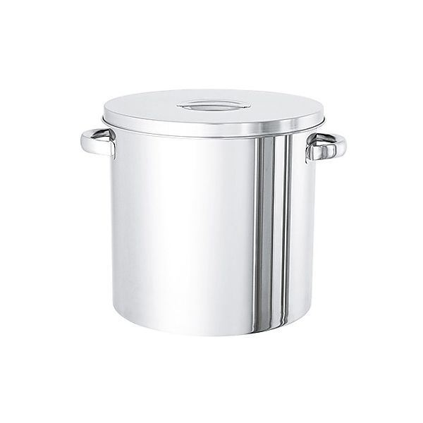 MONOVATE ステンレスタンク STー43H ストック蓋付 70L ストックフタツキ 1個 61-0743-98（直送品）