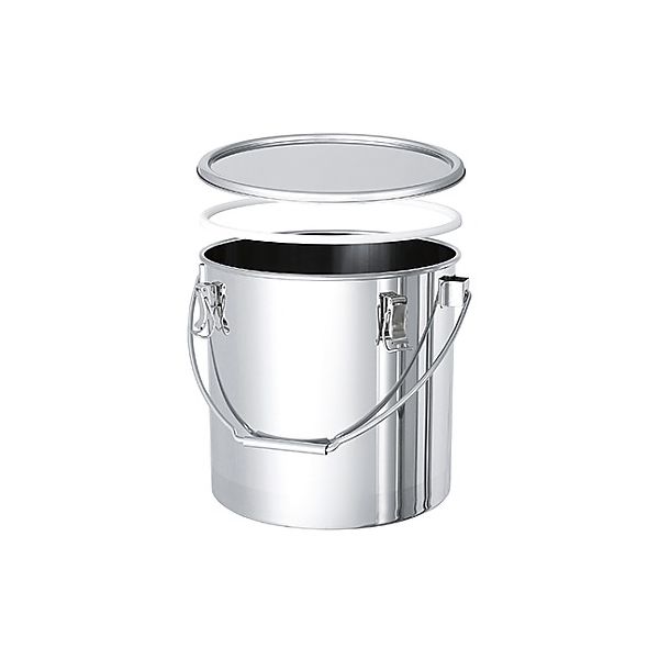 MONOVATE ステンレス保存容器 CTBーPTFEー33 A型PTFEパッキン付 25L 1個 61-0744-82（直送品）