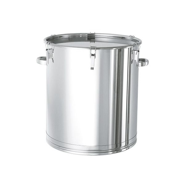 密閉式ステンレスタンク バンドタイプ CTLー77H B型EPDMパッキン付 500L CTL-77H BガタEPDMパッキンツキ 1個（直送品）