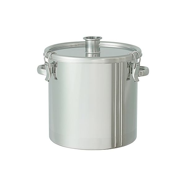 MONOVATE 粉体回収ステンレス容器 (へルール形状) FKーCTHー27ーFー4S 15L FK-CTH-27-F-4S 1個（直送品）