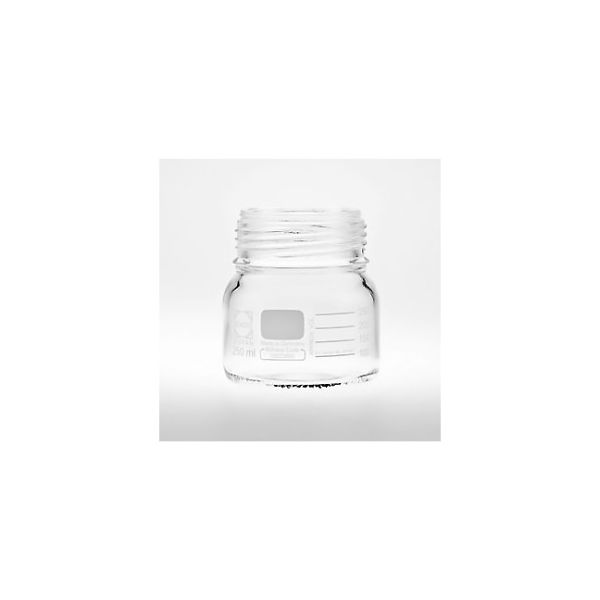 柴田科学 ねじ口びん 広口 びんのみ 250mL 017250-2505A 1箱(10個) 61-4411-90（直送品）