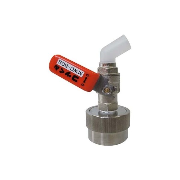 ミヤサカ工業 ワンタッチ給油栓コッくん取付部強化タイプφ50オレンジ MWC-50SO 1個 61-7000-03（直送品）