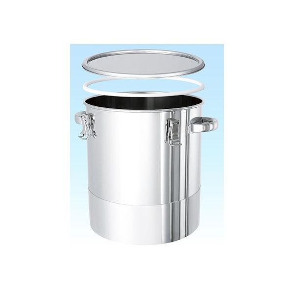 MONOVATE PTFEパッキン付鏡板型密閉容器 65L DT-CTH-PTFE-43 1個 62-1370-20（直送品）