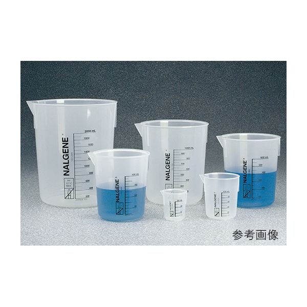 サーモフィッシャーサイエンティフィック ビーカー PP 2000mL 1201-2000JP 1パック(1個) 62-1609-81（直送品）