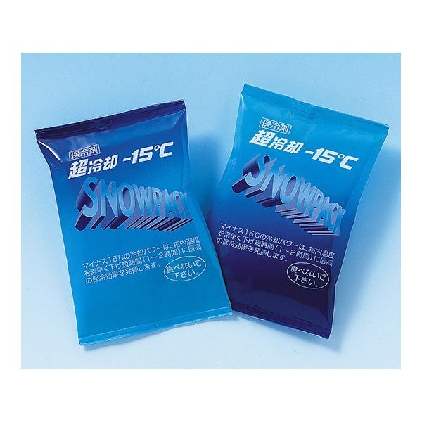 三重化学工業 超冷却スノーパックー15°C(保冷剤) 65×100mm 300個入 62-2214-17 1ケース(300個)（直送品）
