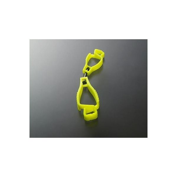 アイシス グローブキャッチャー クリップタイプ(黄) GG1939HY 入数:1個 1個 61-0478-42（直送品）