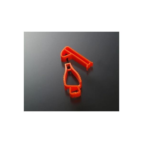 アイシス グローブキャッチャー フックタイプ(橙) GG7800BO10 入数:10個 1組(10個) 61-0478-45（直送品）