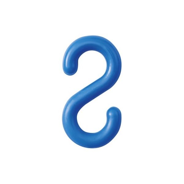 日本緑十字社 Sフック Φ8mm ブルー PF-8BL 1組(2個) 61-9937-53（直送品）