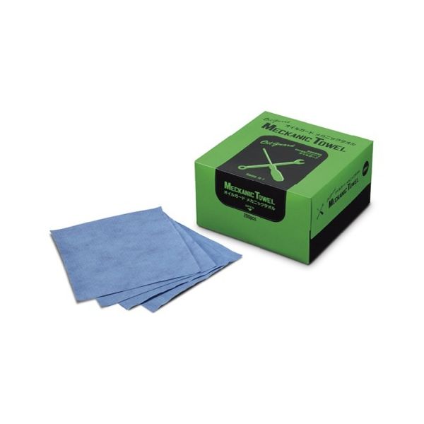 日本緑十字社 オイルガード メカニックタオル OG-1020 1組(200枚) 61-9938-20（直送品）