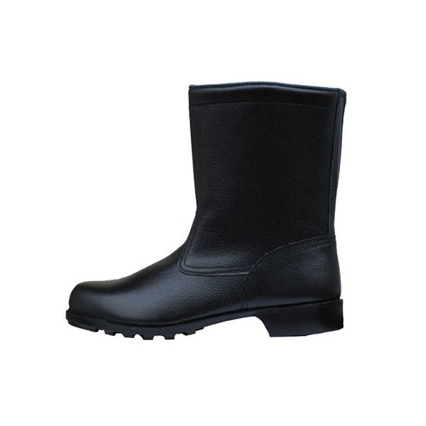 ミドリ安全 ゴム底安全靴 半長靴 HS400N 24.5cm HS400N-24.5 1足 62-0930-50（直送品）