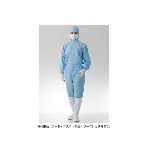東洋リントフリー 防塵ツナギ服 青 FT191Cー02 S 1枚 61-0090-67（直送品）