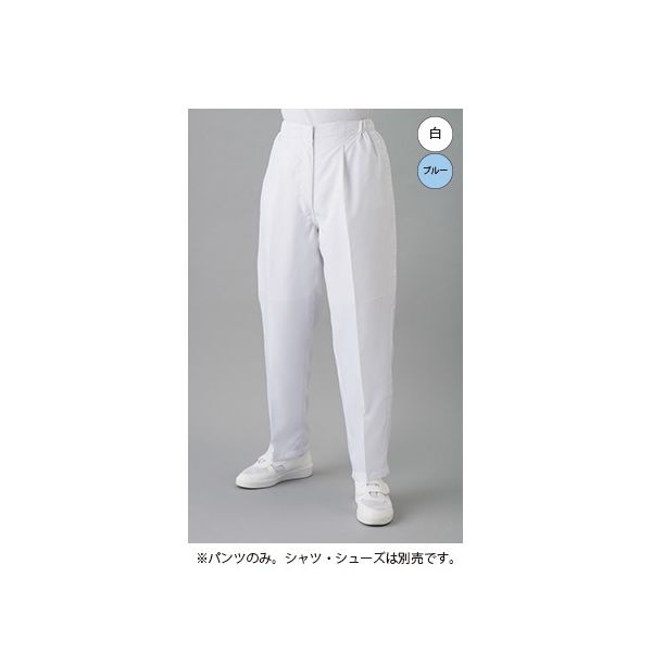 東洋リントフリー 防塵パンツ 白 FH305Bー01 S 1本(1枚) 61-0093-55（直送品）