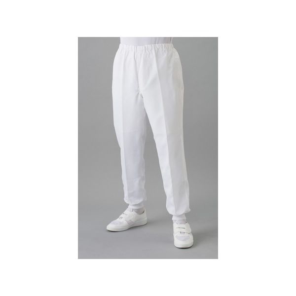 東洋リントフリー クリーンパンツ 白 JA361Cー01 4L 1本(1枚) 61-0094-22（直送品）