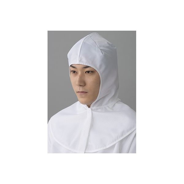 東洋リントフリー 防塵フード 白 FD414Cー01 FREE 1枚 61-0094-71（直送品）