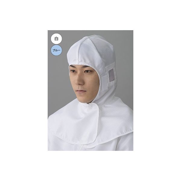 東洋リントフリー 防塵フード 白 FC439Cー01 M 1枚 61-0094-97（直送品）