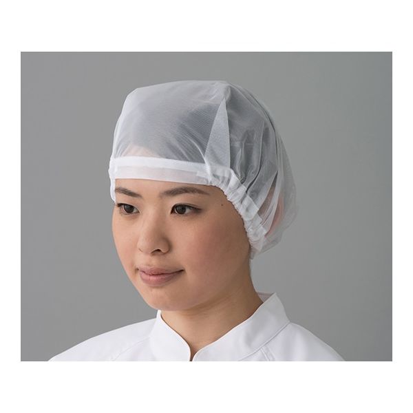 東洋リントフリー ヘアネット 白 10枚/袋 JZ506Cー01 M 1パック(10枚) 61-0095-68（直送品）