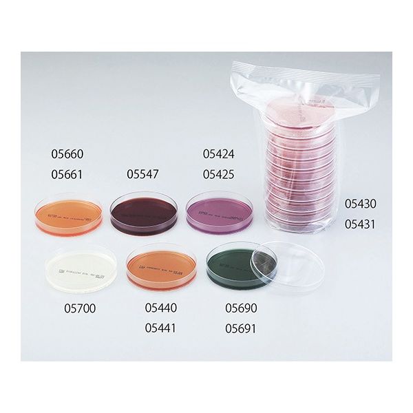 極東製薬工業 生培地 05547 20入 2-6351-18 1箱(400枚)（直送品）