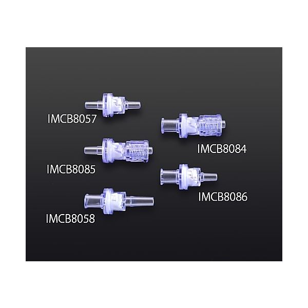 アイシス ダックビル式ミニチェックバルブ(PC) IMCB8057 1個 61-0478-67（直送品）