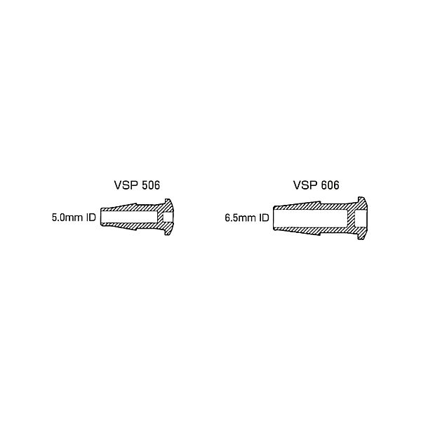 アイシス チューブ用ストッパープラグ 3.0mm VSP306 1袋(10個) 61-0479-95（直送品）