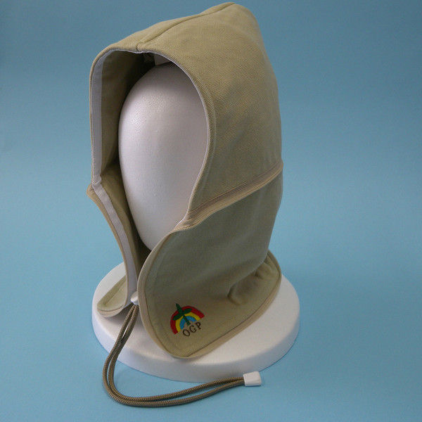 おぢや元気プロジェクト 防災頭巾 おまもり頭巾ちゃんフリーサイズ 携帯用 サンドベージュ 36050004（直送品）