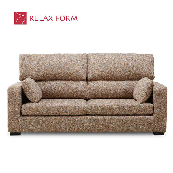 【車上渡し】RELAX FORM ミーレ 3人掛ソファ フレンチベージュ 1脚（直送品）