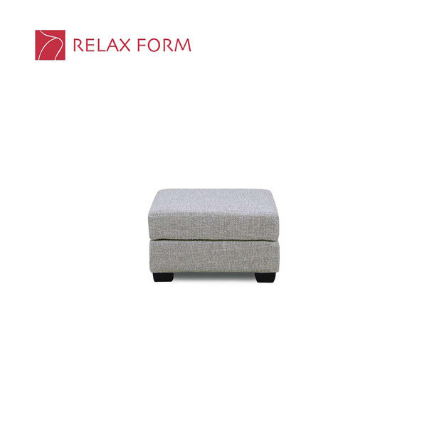 【車上渡し】RELAX FORM ロルカ オットマン スノーグレー 1脚（直送品）