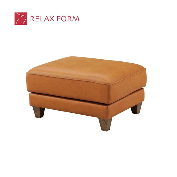 【車上渡し】RELAX FORM コロンバス オットマン キャメル 1脚（直送品）