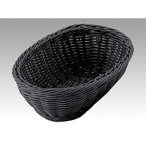 トーダイ OV-132-BK小判型バスケット 21型 ブラック 01013221 1包：5個（直送品）